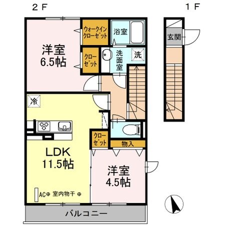 ルミナスの物件間取画像